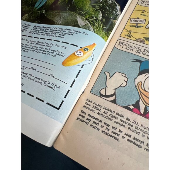 Whitman Walt Disney Donald Duck #211 Comic September 1979 Vintage Edition - Picture 5 of 5